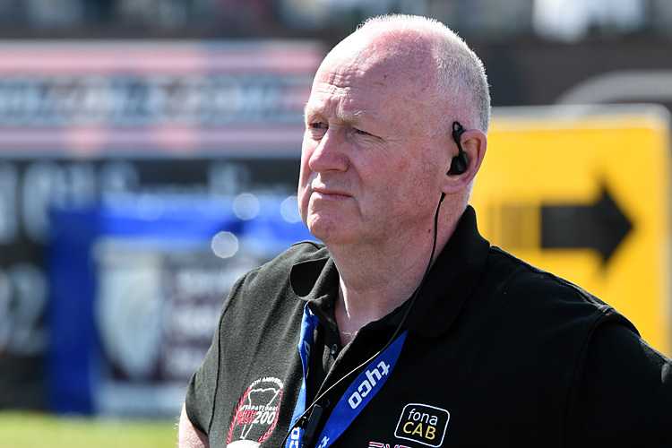 Eventdirektor Mervyn Whyte sieht momentan keine Veranlassung zur Absage des NW200
