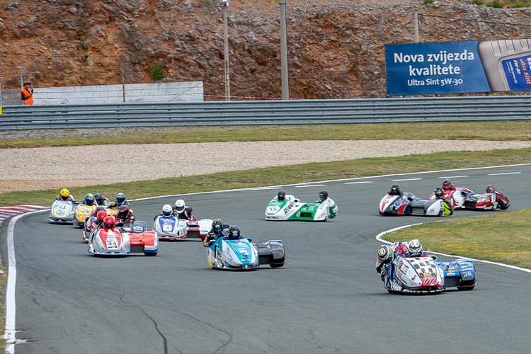 Die Seitenwagen-WM war zum 11. Mal in Grobnik/Rijeka