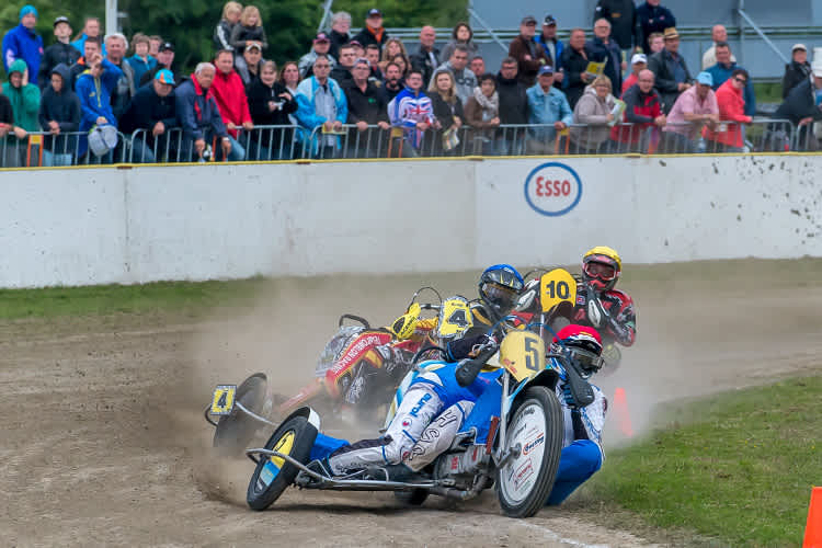 Im Finale siegten Detz/Auwema (vorne)