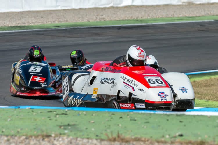 Auf dem Hockenheimring fuhren Roscher/Burkard auf Platz 5