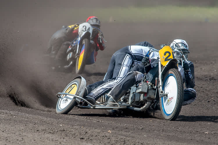 Frederiksen/Grant (vorne) hoffen auf mehr Startverträge in Deutschland