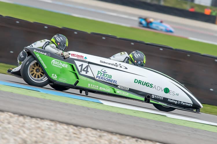 Kees Endeveld/Jeroen Remmé beim Rennen der BSB in Assen