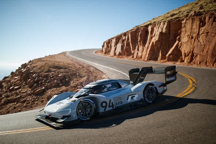 Der VW I.D. R am Pikes Peak