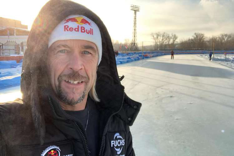 Trotz Highsider ist Franz Zorn das Lachen nicht vergangen