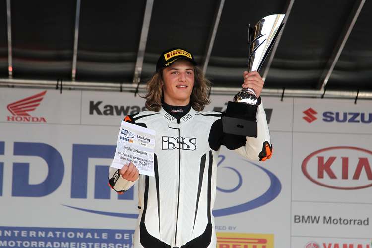 Tom Toparis freute sich über seinen Sieg