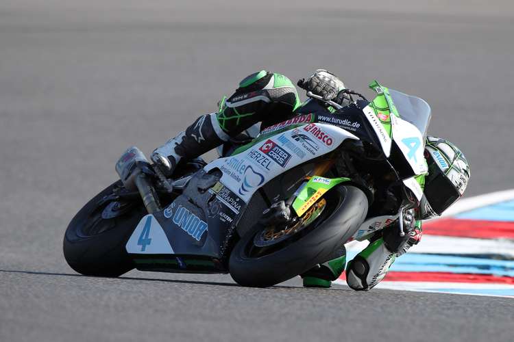 Martin Vugrinec auf seiner neuen Yamaha R6