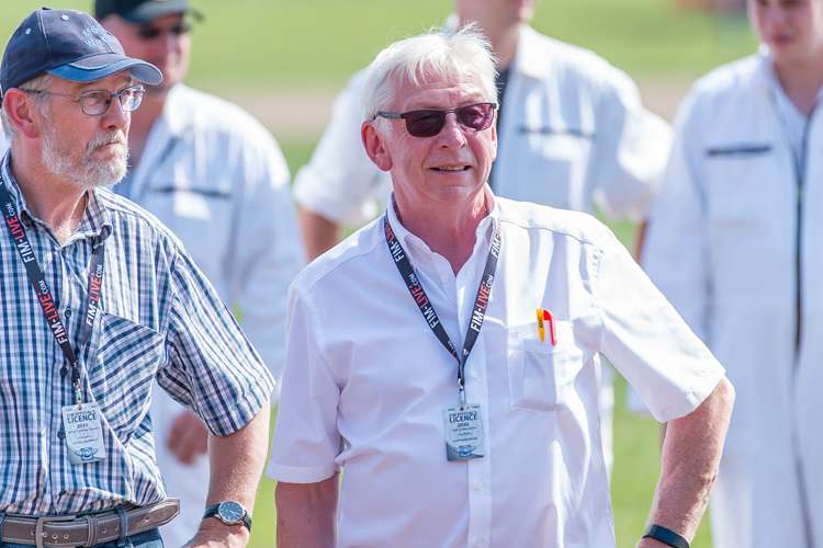 Neuer Vorstand des MSC Hümmling Werlte: 1. Vorsitzender Josef  Hukelmann (r.) und 2. Vorsitzender Johann Majewski (l.)