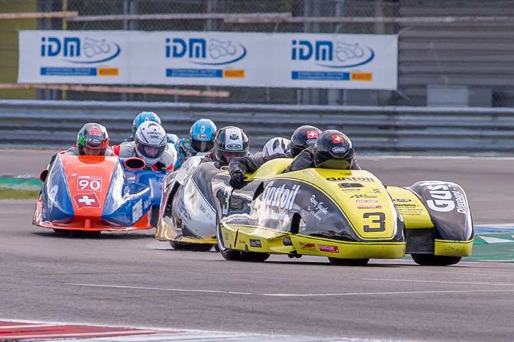 Bei den IDM Seitenwagen (hier in Assen) gibt es eine ganze Reihe von Neuigkeiten