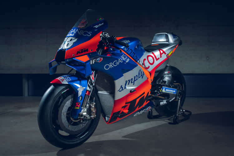 Die Tech3-KTM von Oliveira im neuen Design
