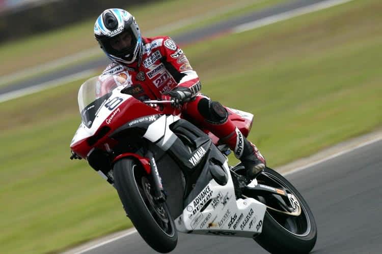 Jörg Teuchert in Phillip Island, damals