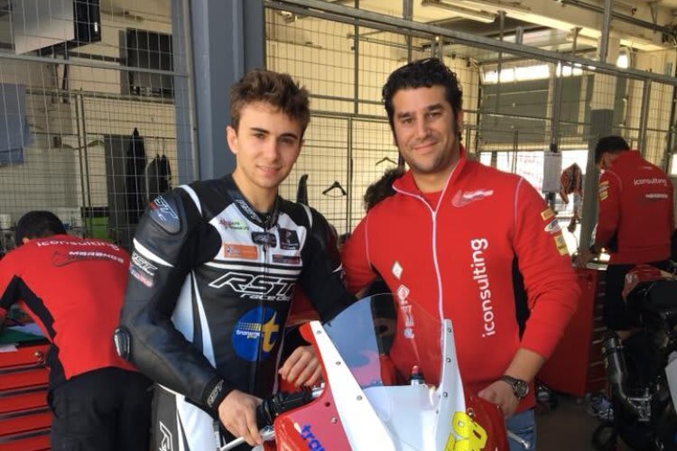 Trystan Fincchiaro beim Lausitzring-Test mit Maranga Racing
