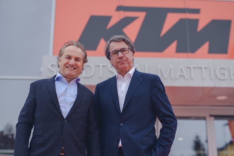 Hubert Trunkenpolz und Stefan Pierer 