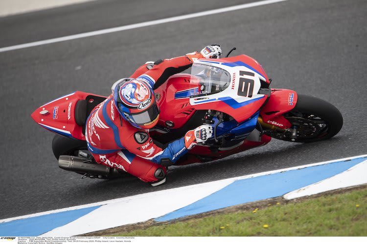 Leon Haslam geht zuversichtlich in das erste Wochenende der Superbike-WM-Saison 2020