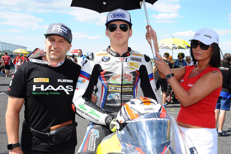 Arnaud Friedrich am Start