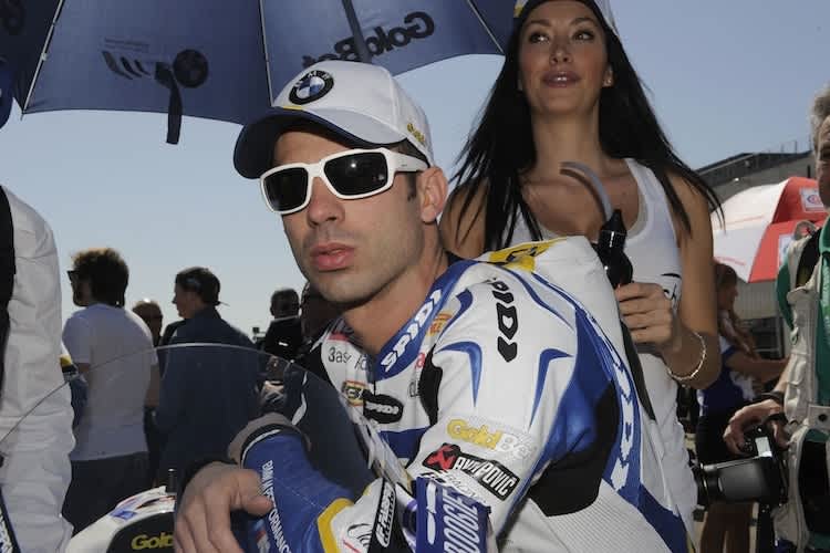 Marco Melandri und Manuela Raffaeta sind unzertrennlich
