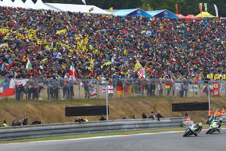 Die Anhänger von Valentino Rossi sind wohl 2014 noch in der Überzahl