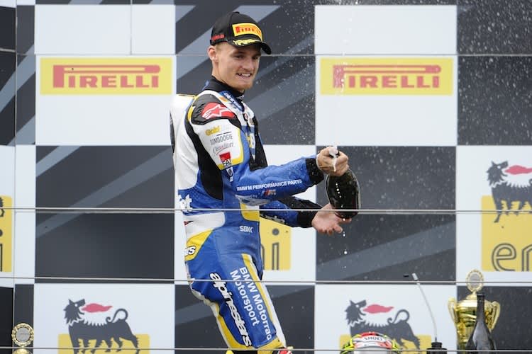 Die Saison 2013 bestand bei Chaz Davies nicht nur aus Jubel