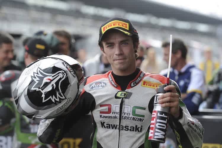 Kevin Coghlan bei seinem dritten Rang auf dem Nürburgring