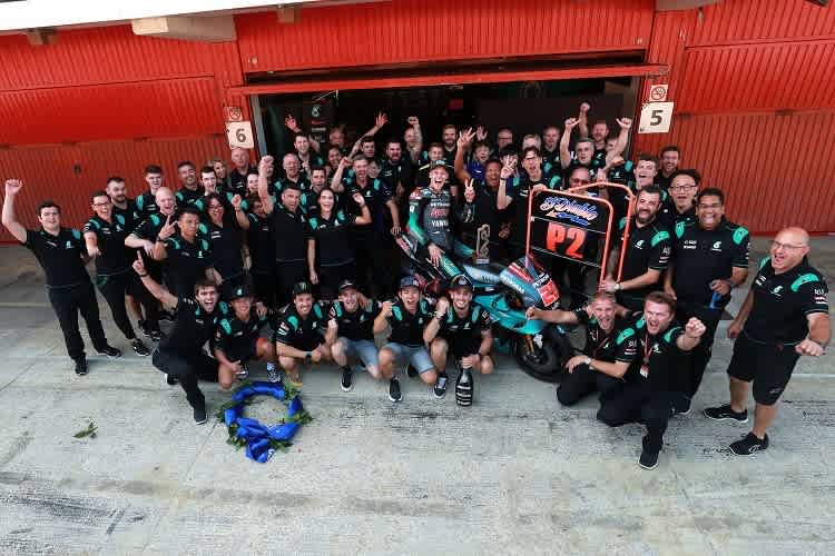 Platz 2 ist die bishere Bestleistung von MotoGP-Rookie Quartararo