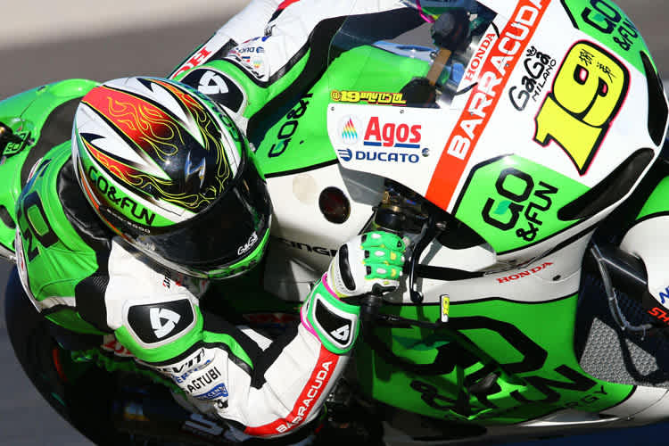 Alvaro Bautista beim Valencia-Test