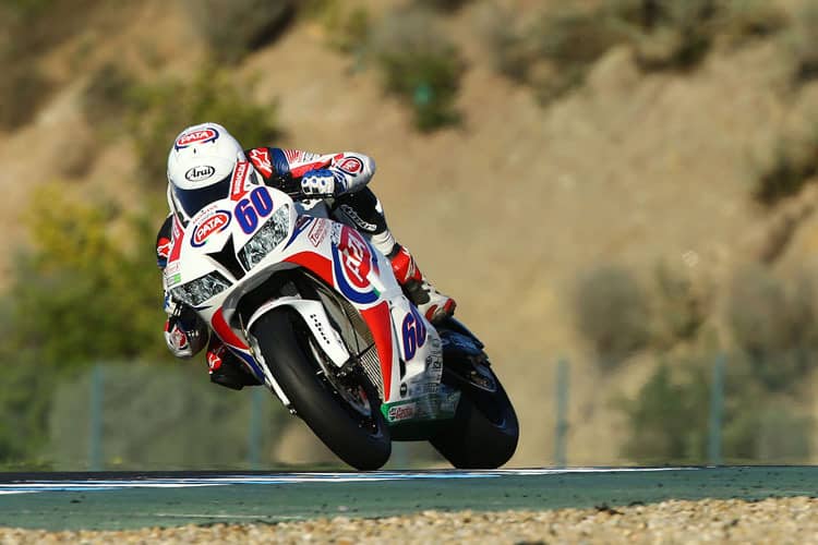 Michael van der Mark lässt seine Honda fliegen