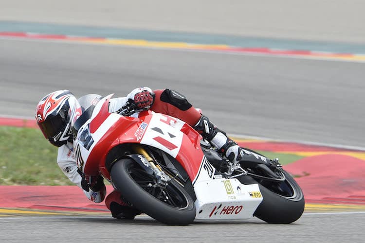 Aaron Yates: In Aragón schneller als sein EBR-Kollege Geoff May