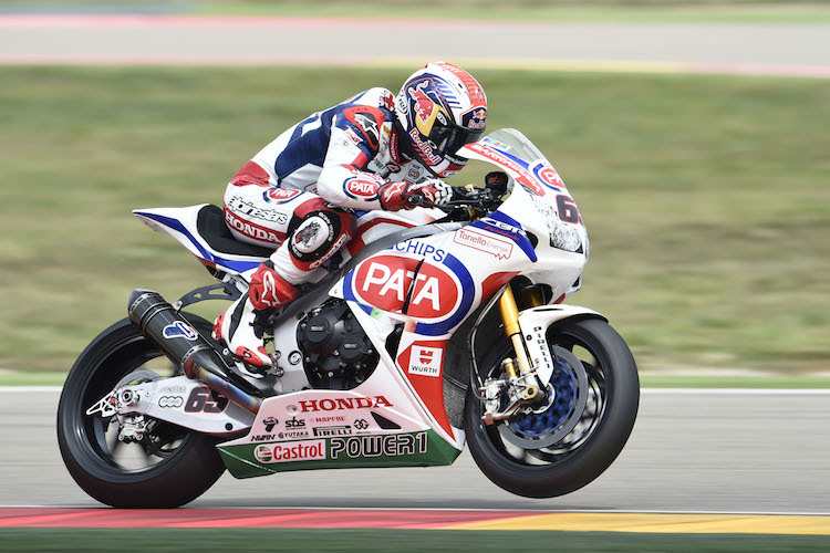 Jonathan Rea war im ersten Qualifying immer vorne mit dabei