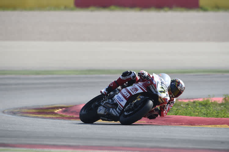 Chaz Davies sorgte mit Platz 4 für das Highlight