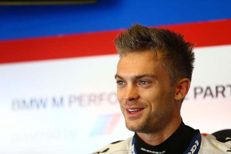 Trotz Evo-Bike: Leon Camier freut sich über den Platz bei BMW Italia