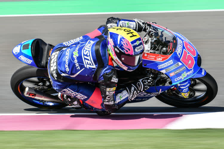 KTM-Pilot Jason Dupasquier in Losail