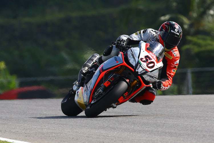 Sylvain Guintoli beeindruckte mit seiner Pace