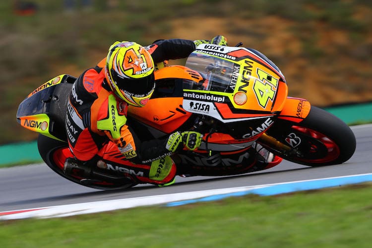 Aleix Espargaro rettete einen zehnten Startplatz mit der Open-Yamaha