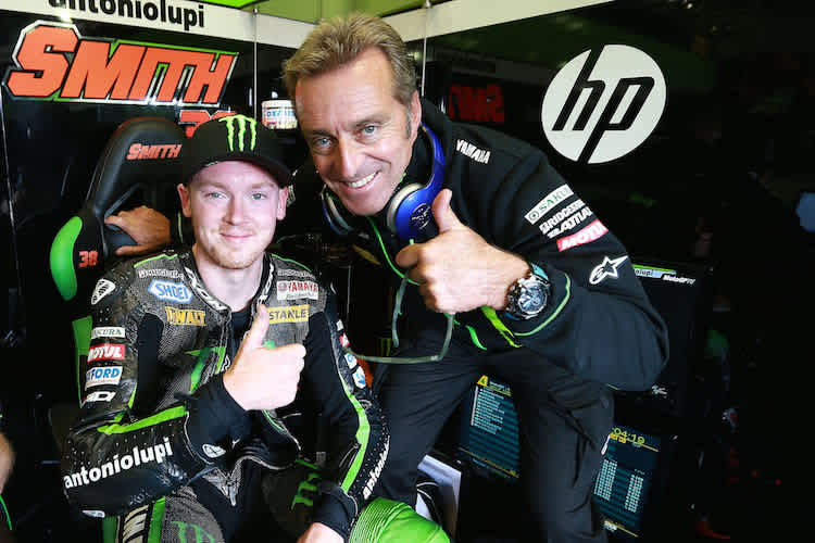 Bradley Smith und Herve Poncharal arbeiten auch 2015 zusammen
