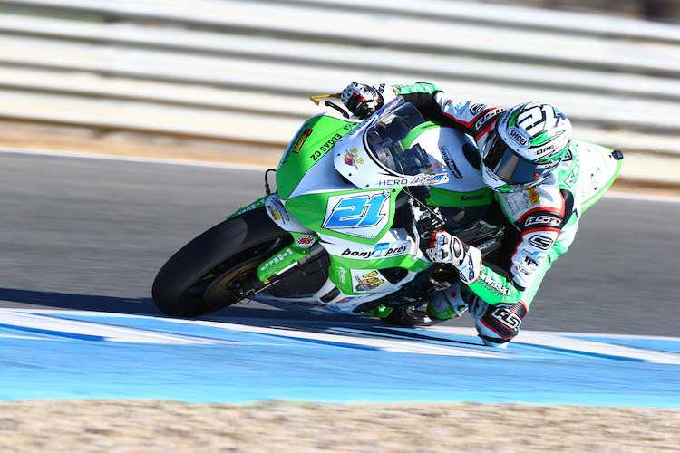 Kawasaki-Pilot Florian Marino ist der aktuelle WM-Zweite
