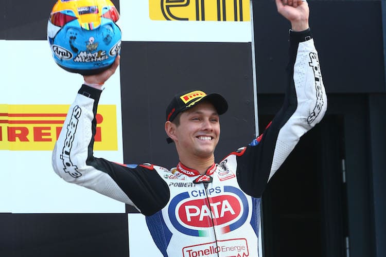 Michael van der Mark jubelt und mit ihm tausende Niederländer 