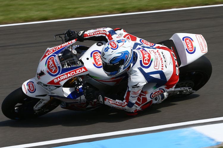 Sylvain Guintoli startet in Doington Park als Neunter