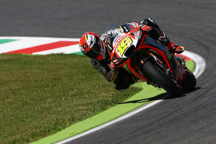 Alvaro Bautista holt das Beste aus der Aprilia heraus