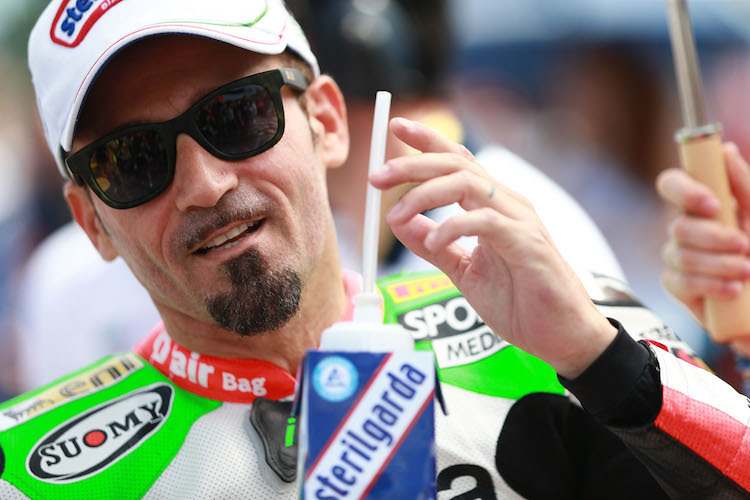 Milch macht Max Biaggi schneller