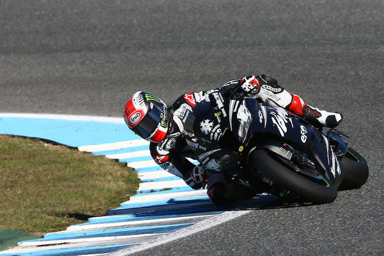 Jonathan Rea spult schnelle Rundenzeiten wie am Fließband ab