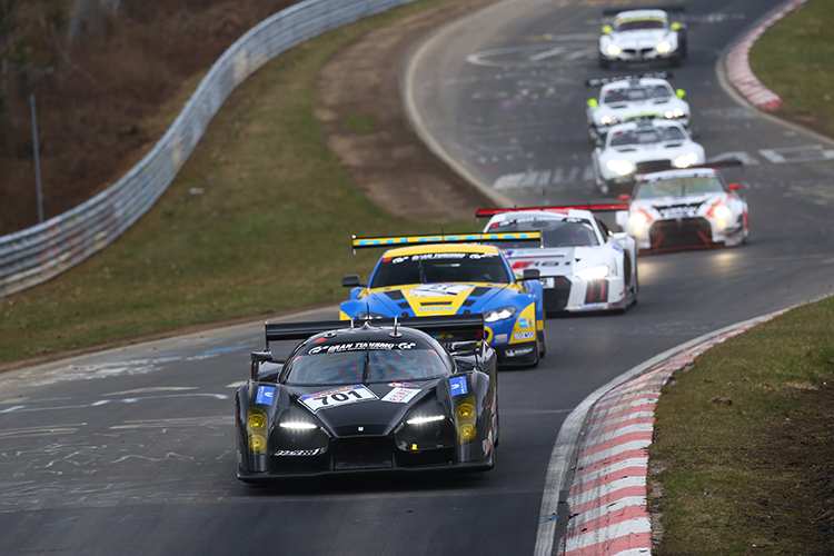 Wieder startberechtigt, die Fahrzeuge der Nordschleifen Spitzengruppe, wie der SCG003C