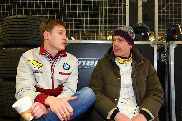 Neu im BMW Fahreraufgebot, Richard Westbrook (re.) neben Nicky Catsburg (li.)