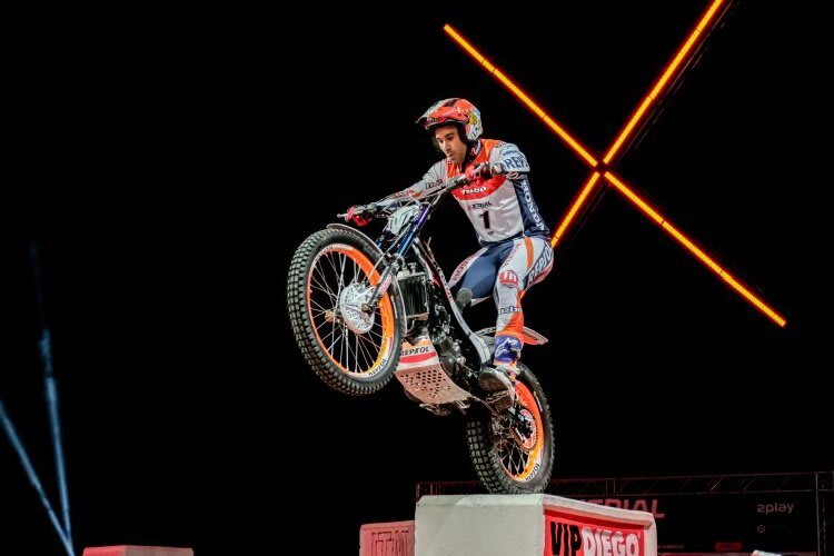 Toni Bou holte in Budapest seinen 65. Sieg