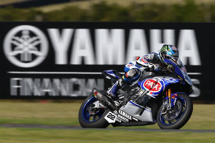 Yamaha wird 2017 von Alex Lowes und Michael van der Mark vertreten