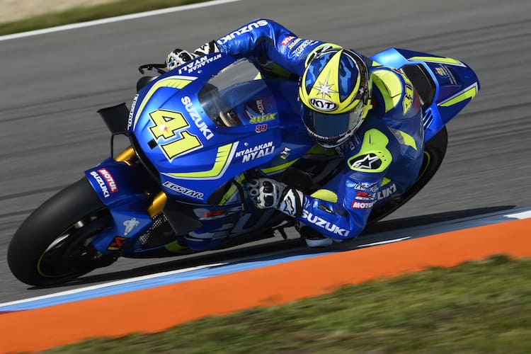 Aleix Espargaró musste das Rennen mit einem Defekt aufgeben