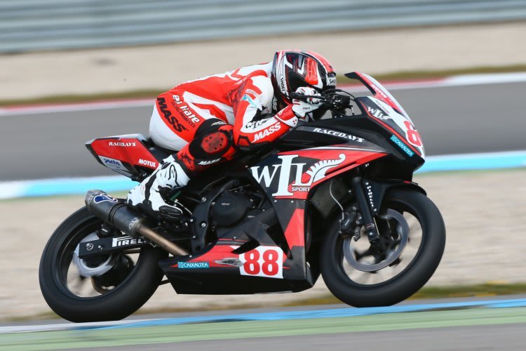 Das Motorrad von Mika Perez bekommt 2018 einen neuen Piloten