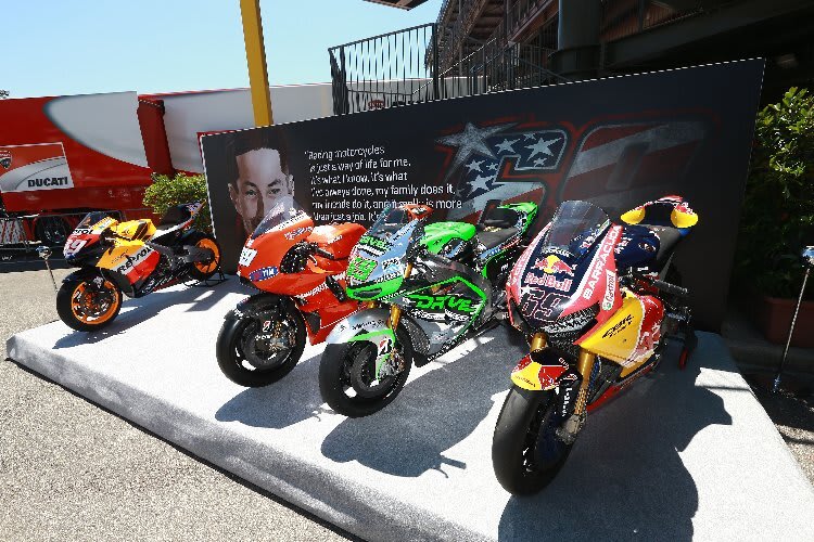 Diese Bikes wurden von Nicky Hayden auf höchstem Niveau bewegt