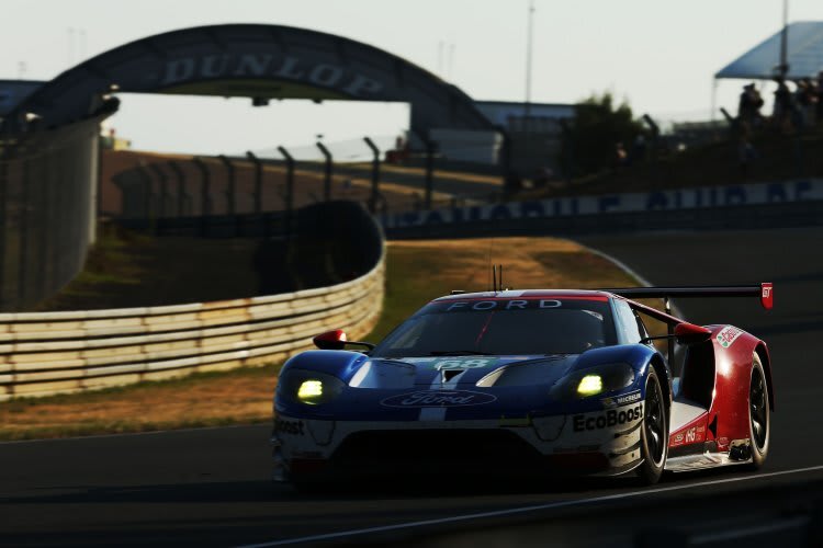 Der Ford GT von Joey Hand, Dirk Müller und Tony Kanaan