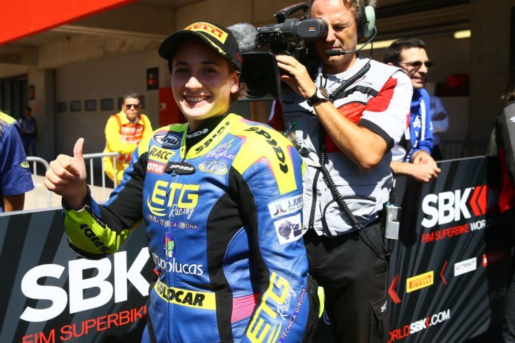 Erster Sieg einer Frau in der Supersport-WM 300