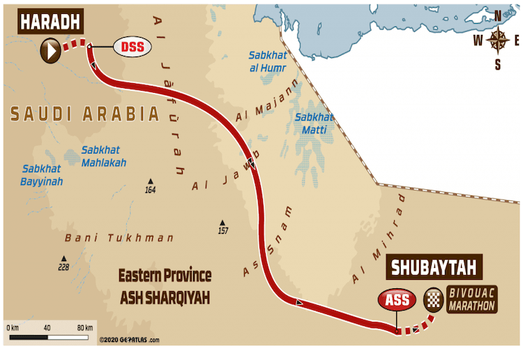 Das leere Viertel, die größte Sandfläche der Welt