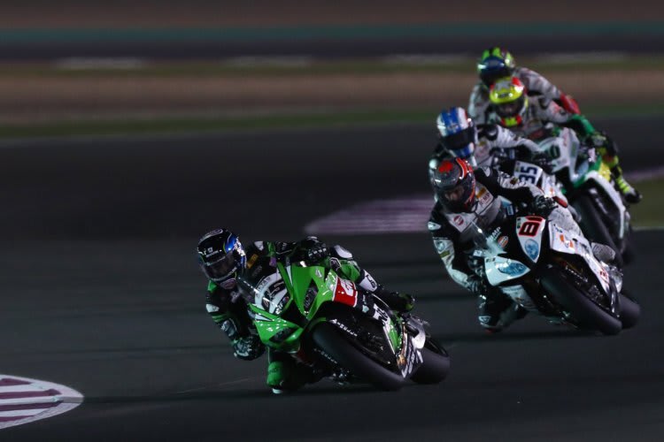 Sylvain Guintoli vor Jordi Torres